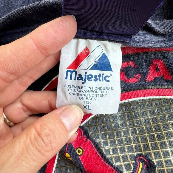 Vintage 2004 St. Louis Cardinals Mens T-Shirt XL Cooperstown Collection Majestic - Picture 5 of 12